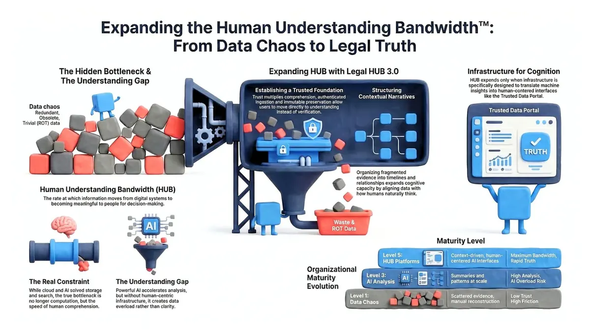 Expanding the Human Understanding Bandwidth™: From Data Chaos to Legal Truth