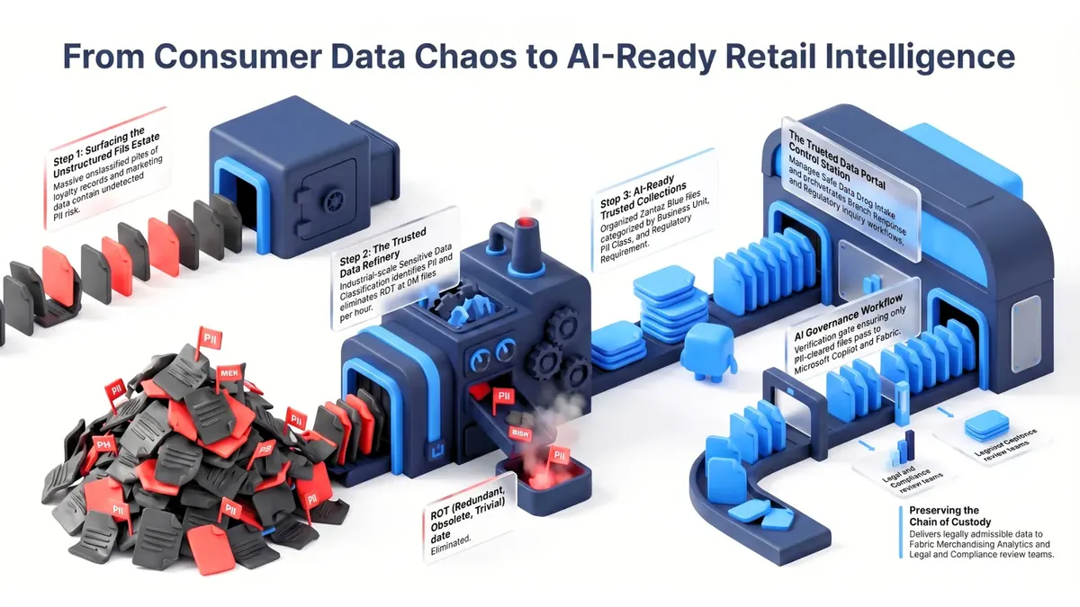 Retail Data HUB Infographic